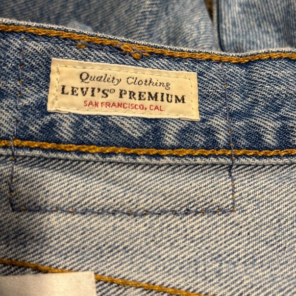 Levi's Jeans Premium 501 S Skinny High Rise Button Fly Size 26 #PC9-29502-0034 - Picture 4 of 16